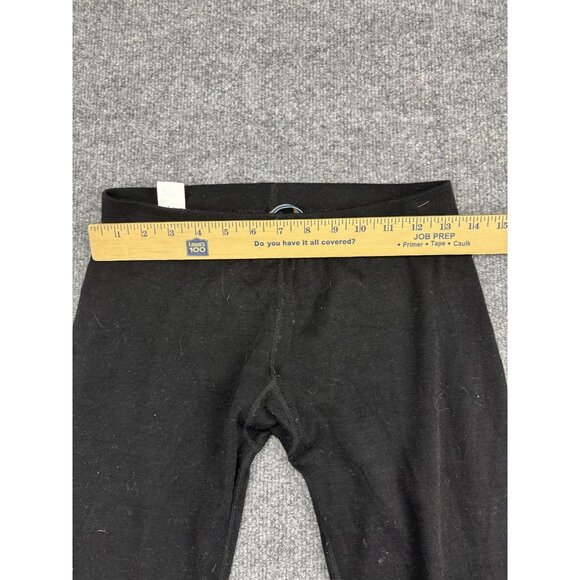 Meriwool Pants Women Medium Black 100% Merino Wool Base Layer Thermal Long Johns - Picture 7 of 13